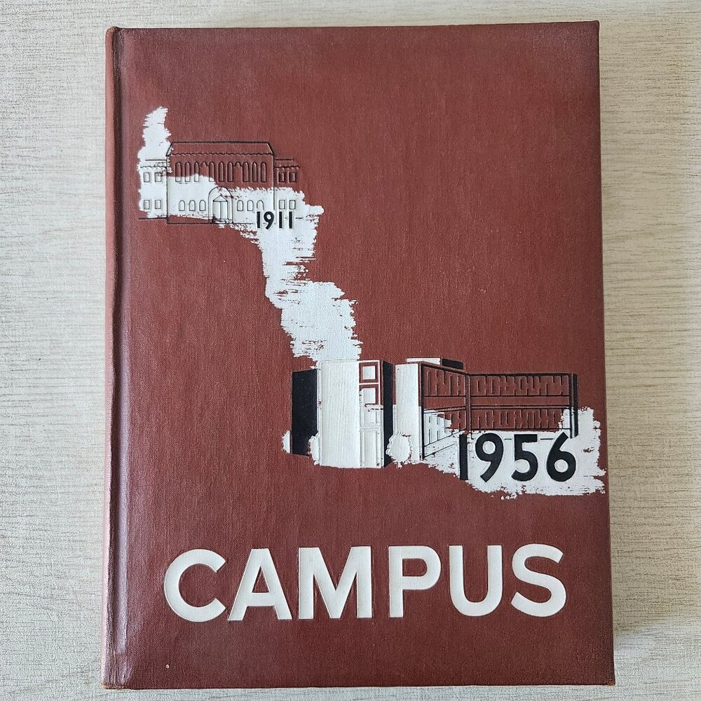 Fresno State College California 1956 Yearbook Bulldogs